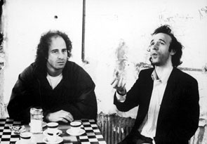 Benigni e Wright in Coffee and Cigarettes di Jarmush